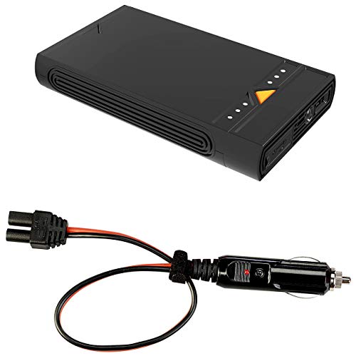 REVOLT Powerbank Auto: 3in1-Kfz-Starthilfe und USB-Powerbank mit LED-Leuchte, 15.300 mAh (Starterhilfe)