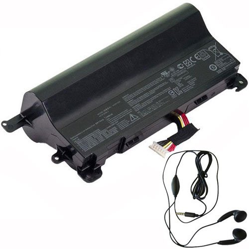 amsahr A42NI520-03 Ersatz Batterie für Asus (15V, 6000MAH, 90WH) schwarz
