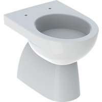 GEBERIT Tiefspül-WC Renova, Stand-WC, teilgeschl. Form, T:53 cm, weiß