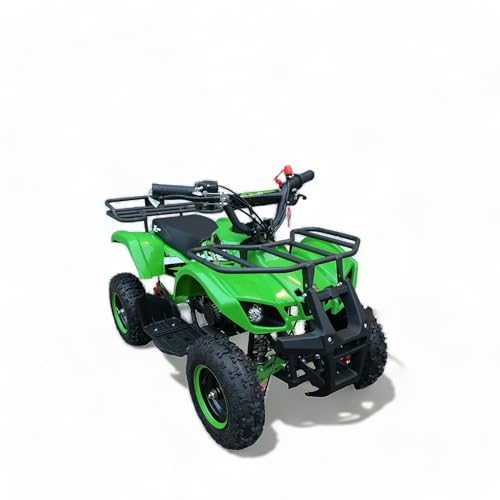 KXD M7A 6" 49ccm Quad Mini ATV Miniquad Benzinmotor Kinderquad Kinder Enduro Pocketquad Sportquad Jugendliche Freizeitfahrzeuge Elektroquad Erwachsene Funsport Orange