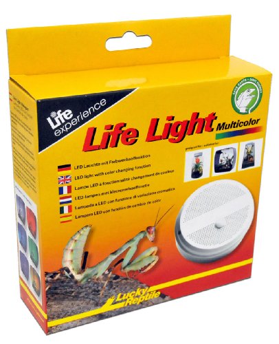 Lucky Reptile LL-1 Life Light mit Multicolor LED, passende LED Leuchte für Insect Tarrium, Life Boxen und Life Pyramide