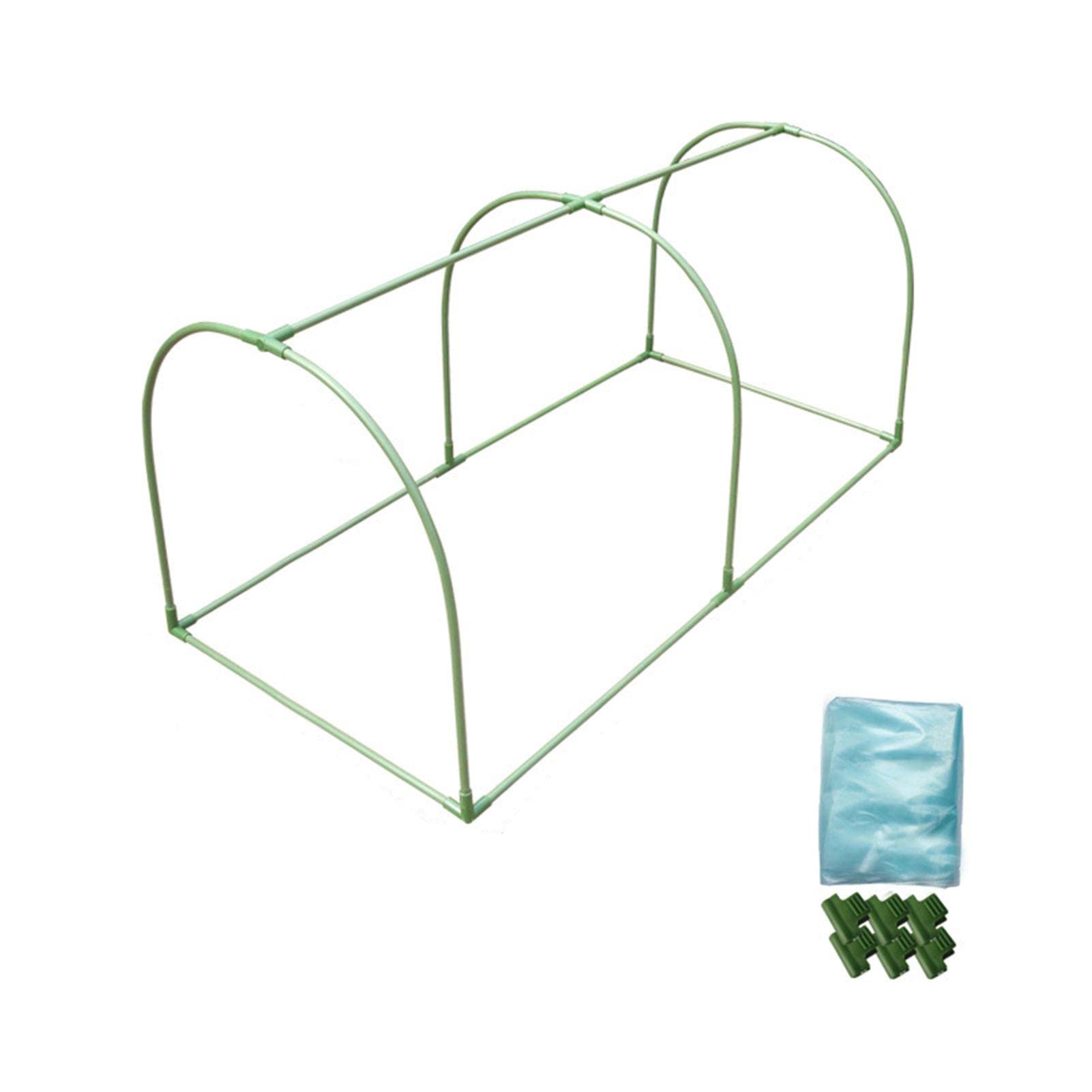 ORTUH Pflanzen-Abdecknetz-Kit,Pflanzenabdeckung mit Gartenreifen und Clips für Gemüsepflanzen Gartennetzrahmen-Set | Pflanzzubehör für Gärtner