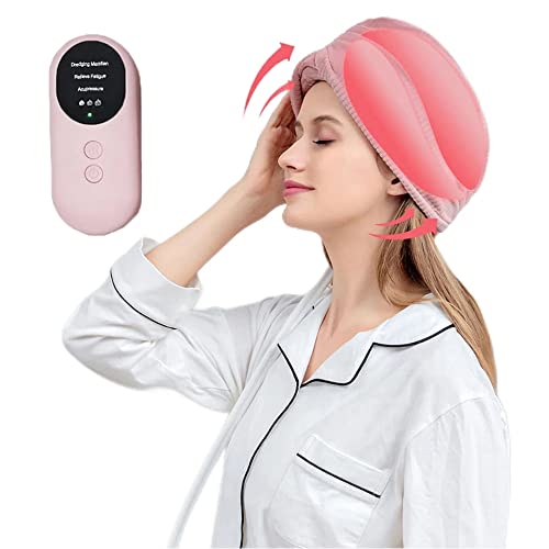 Kopfmassagegerät, beheizte Kopfmaske, tragbares Kopfmassagegerät mit 3 Modi, verstellbare Größe für mehrere Personen, hilft Stress zu entspannen, Migräne Kopfschmerzen