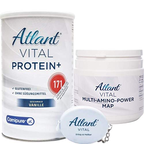 Atlant Vital Protein+ Multi Amino Power-MAP+AV Maßband (Protein Vanille)