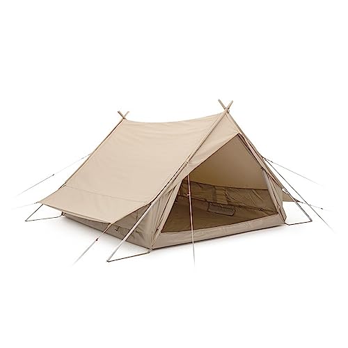 Camping-Zelt, Outdoor-Camping-Zelt, 2 Personen, großflächiges Hausbau-Zelt, wasserdicht, Sonne für Wandern, Reisen, Radfahren, Camping-Zelt