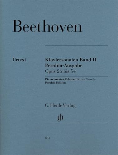 Klaviersonaten Band II, op. 26-54, Perahia-Ausgabe