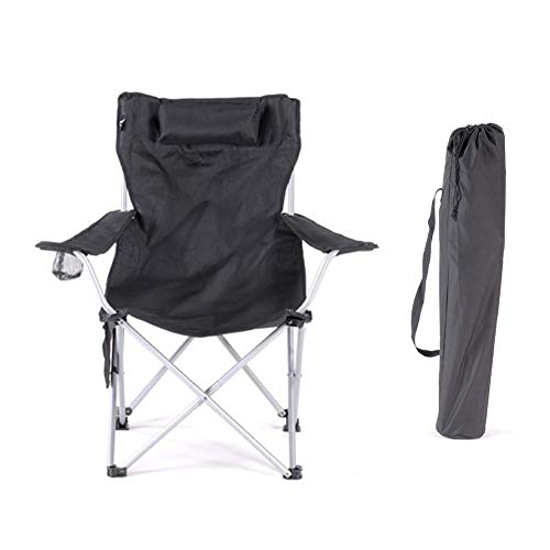 FEE-ZC Leichter Campingstuhl - Tragbarer klappbarer ultraleichter Stuhl mit Rucksack, Outdoor-Stuhl für Picknick-Wanderungen Strandfischen, Unterstützung 120 kg