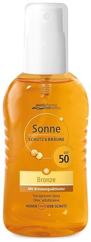 Lacalut Medipharma Cosmetics Sonne Schutz & Bräune LSF 50 Pumpspray 200ml