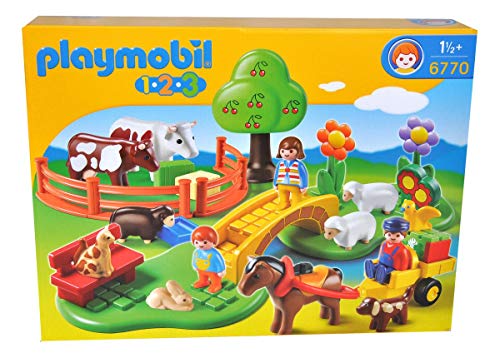 Playmobil 6770 1.2.3 Familie auf dem Land