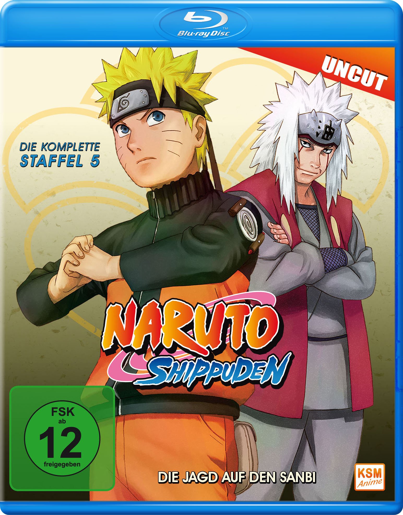 Naruto Shippuden - Staffel 5: Die Jagd auf den Sanbi - Uncut [Blu-ray]