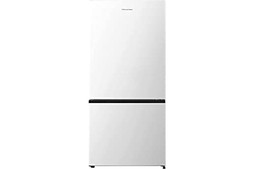 Hisense RB329N4AWE Kühlschrank mit freier Installation, Total No Frost mit Multiflow-Belüftung, Weiß, Höhe 179,7 cm, Nettokapazität 255 l