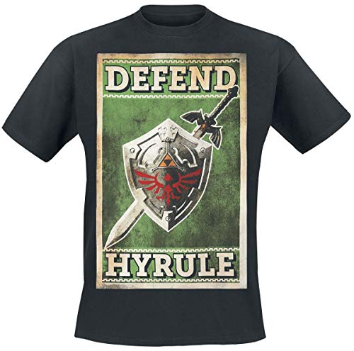The Legend of Zelda Defend Hyrule T-Shirt schwarz M