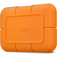 LaCie Rugged 1TB NVMe SSD USB 3.1 Gen 2 400 MB/s - 1000 GB - USB Typ-C - 3.1 (3.1 Gen 2) - Orange (STHR1000800)