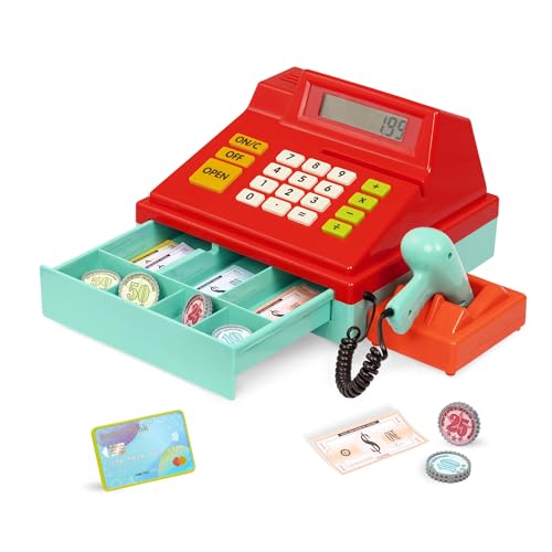 Battat BT2681Z Toy Cash Register with Scanner