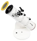 Bresser Teleskop Messier 6" Dobson mit parabolischer Optik, hochwertig und kompakt, perfekt für Reisen mit vormontiertem Tubus ohne notwendigem Aufbau inklusive LED-Sucher, 2 Okularen und Mondfilter