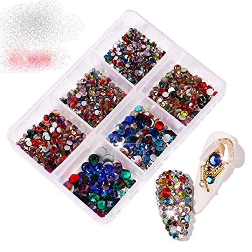 850Pcs / Box 6 Form DIY Art Diamant Mini Art Strasssteine ​​​​Kit Kristall Acryl Boxed Set Art Decorations-LZ08