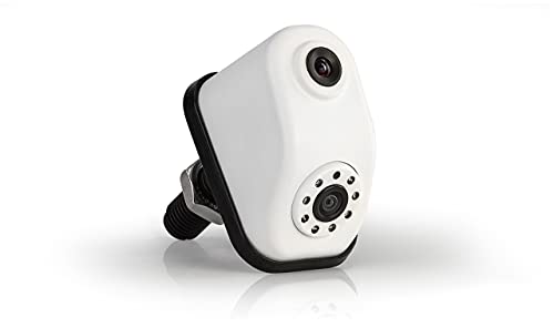 ZENEC ZE-RVSC175 – Doppellinsen Rückfahrkamera, Doppel Kamerasystem für Teil- und vollintegrierten Reisemobile, mit Nachtsicht LEDs, großer Blickwinkel