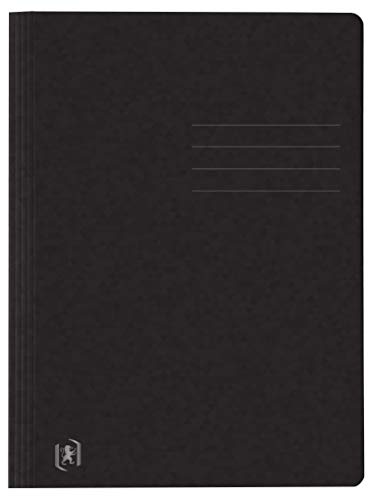 Oxford Schnellhefter A4, aus Karton, schwarz, 25 Stück