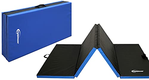 EYEPOWER 240x120 XXL Turnmatte für Zuhause - Klappbar - 5 cm Gymnastikmatte - Kinder Weichbodenmatte