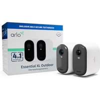 Arlo Essential XL HD Outdoor Kamera außen - 2er Set weiß