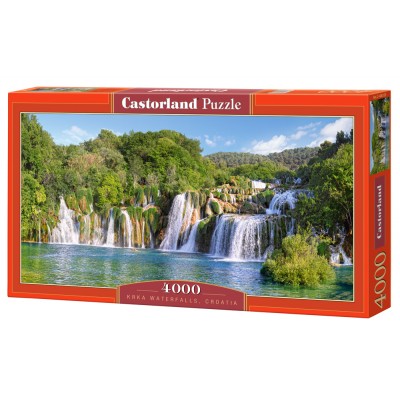 Castorland Wasserf�lle der Krka, Kroatien 4000 Teile Puzzle Castorland-400133 2