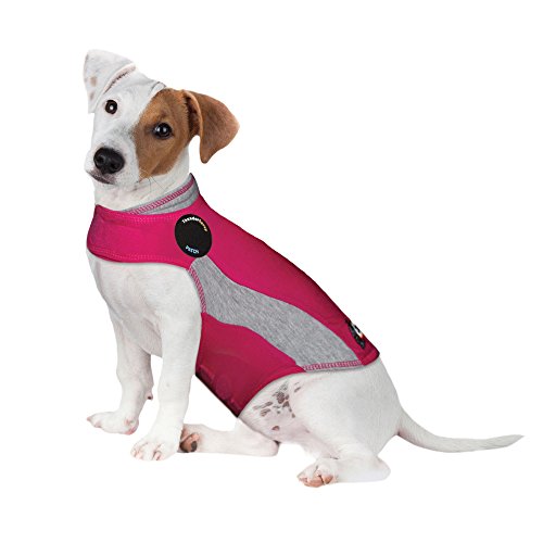 Thundershirt Beruhigungsweste, Hundemantel für ängstliche Hunde, Größe S, Polo pink, 99022