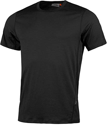 Lundhags - Gimmer Merino Light Tee - T-Shirt Gr L schwarz/grau