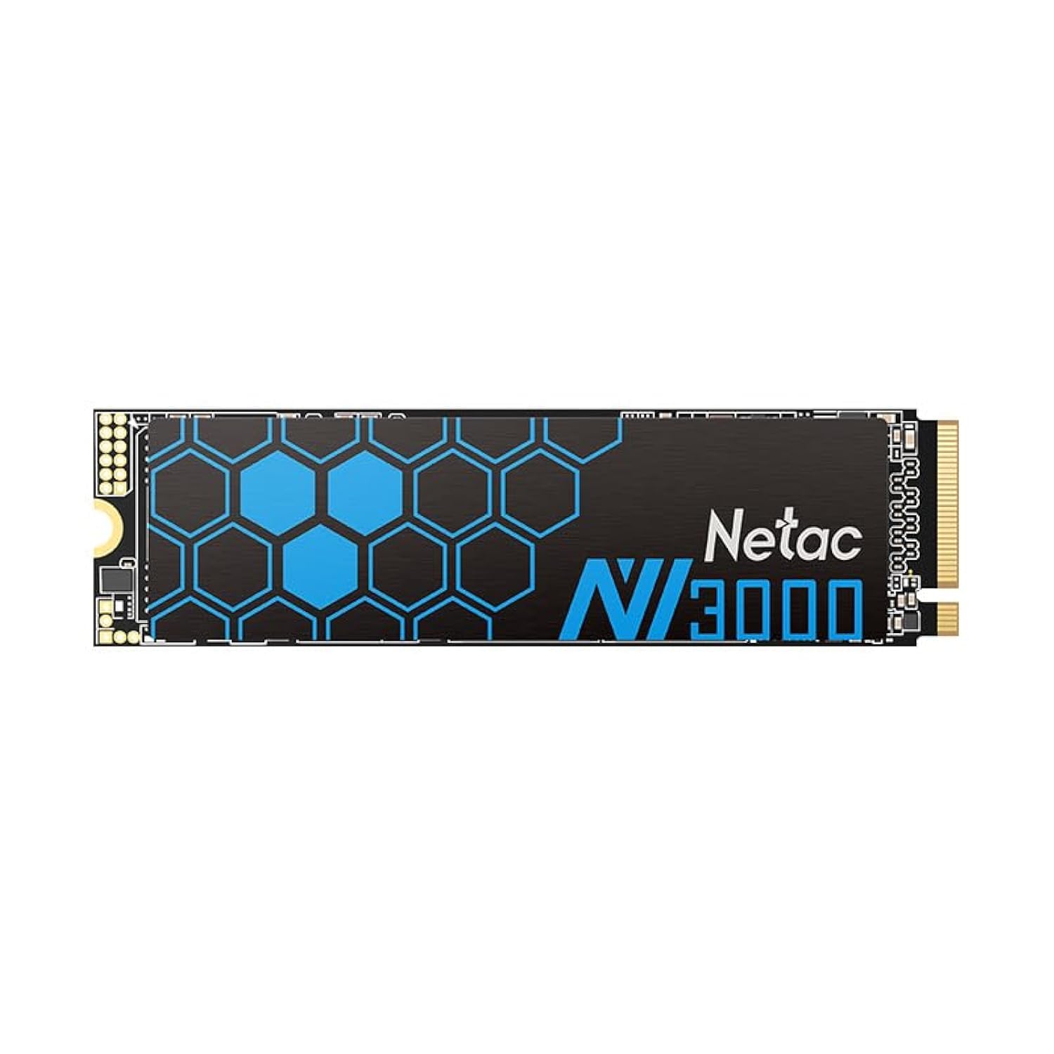 Netac 2TB NV3000 M.2 NVMe SSD, M.2 2280, PCIe3, 3D TLC NAND, R/W 3300/2900 MB/s, 320K/280K IOPS