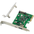 CON EMRICK09G - PCIe x4 > 1x extern USB 3.1 A, 1x USB 3.1 C