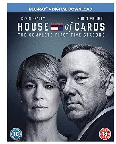 House of Cards Staffel 1-5 Blu Ray (EU-Import mit deutschem Ton)