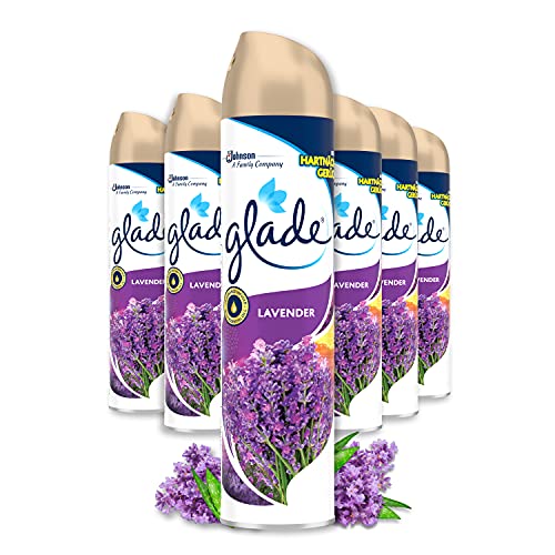 Glade (Brise) Duftspray, Lavendel, Lufterfrischer Raumspray, 6er Pack (6 x 300 ml)