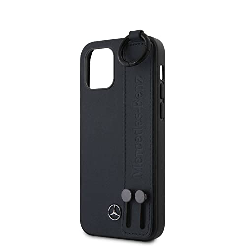 Mercedes-Benz MEHCP12SLSSNA hardcase Strap Line Hülle für iPhone 12 Mini 5,4 Blau