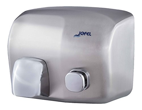 Toilettenpapierhalter Großrollen Jofel aa91500 – secamanos íbero Push Button, Edelstahl satin, 2000 W