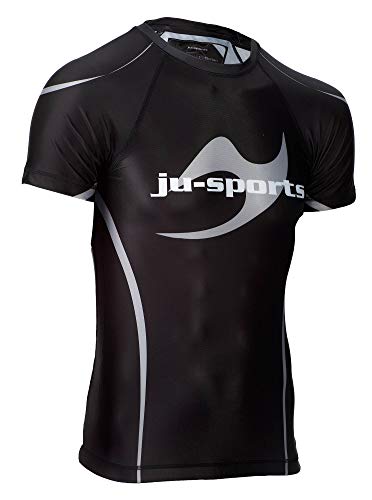 Ju-Sports Rashguard Pro C18 Kurzarm Black (M)