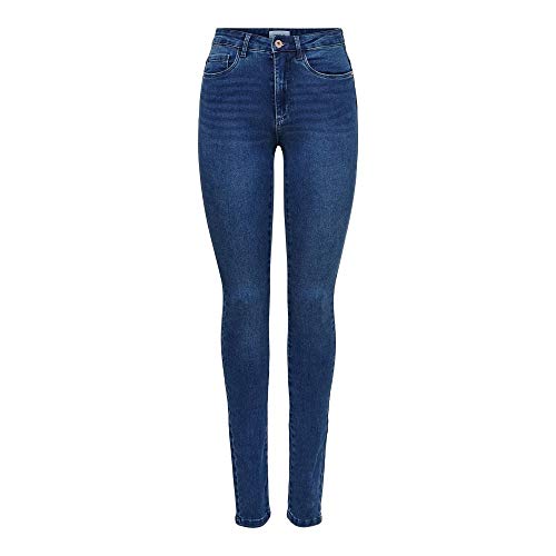 ONLY Damen Onlroyal High W.Skinny Jeans Pim504 Noos Jeanshose, Blau (Medium Blue Denim), 40/L32 (Herstellergröße: L)
