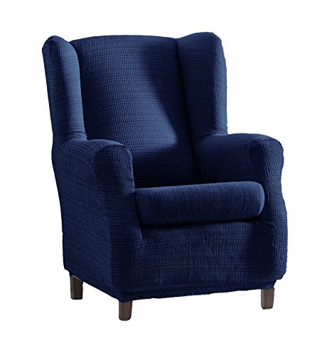 Eysa Aquiles elastisch Sofa überwurf ohrensessel Farbe 03-blau, Polyester-Baumwolle, 37 x 29 x 5 cm