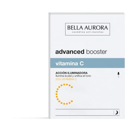 Bella Aurora Advanced Booster C Vitamin C | Aufhellendes und straffendes Serum | Antioxidans für das Gesicht | 30 ml