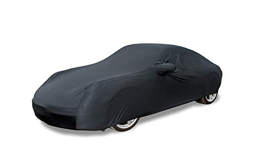 Autoabdeckung Soft Indoor Car Cover mit Spiegeltaschen passt für Porsche 718 Boxster & Cayman