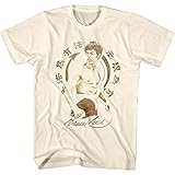 Bruce Lee - Herren-Symbol T-Shirt, Large, Natural