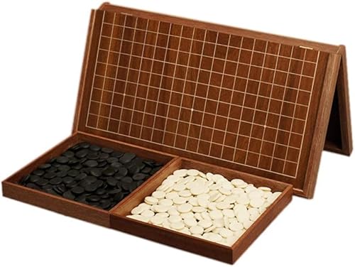Go-Spielset, einzelne konvexe Yunzi-Steine in Sonderqualität und zwei Go-Stücke, geeignet für Go-Liebhaber, Geschenke für Herren (Farbe: B1) (Farbe: B2)