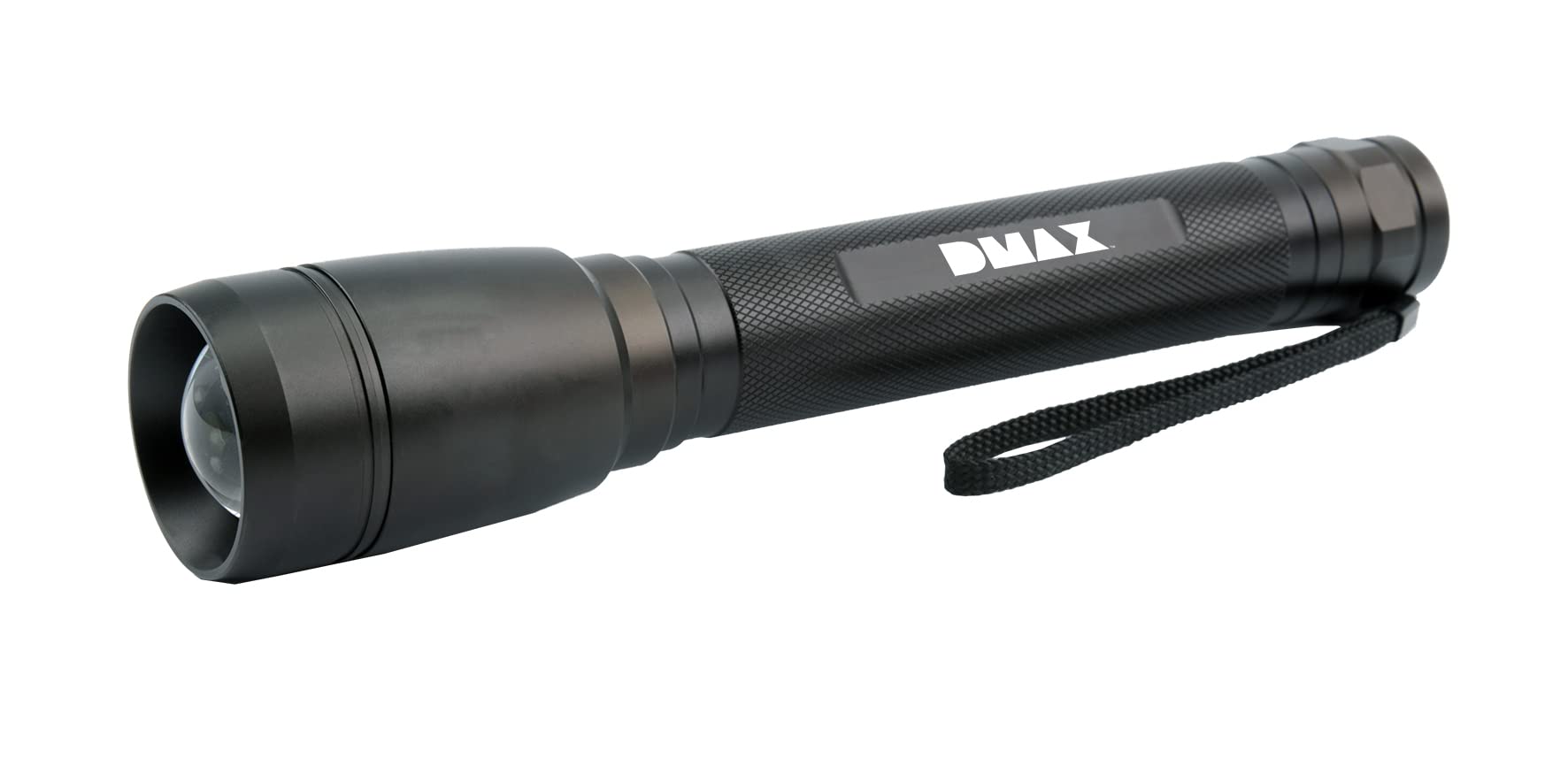 DMAX TLG1201, LED-Taschenlampe, 2.800 Lumen, 400 Meter Leuchtweite, wasserdicht, 40401