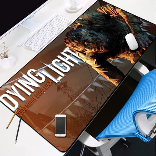BILIVAN Dying Light 2 Mauspad für Gaming, Anime, 900 x 400 mm, 2 Stück