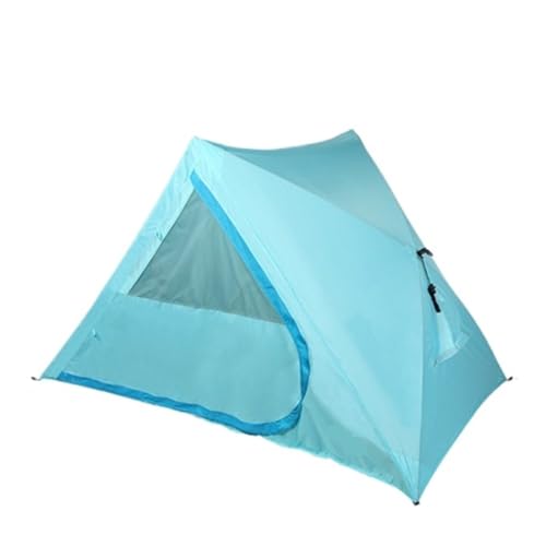 Zelt Zelt Im Freien, Tragbar, Zusammenklappbar, Campingbedarf, Ausrüstung, Camping, Vollautomatisches Pop-up-Sonnenschutz-Picknick Zelte (Color : Blue, Size : A)