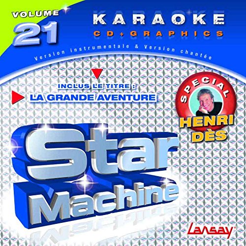 CD(G) KARAOKE LANSAY STAR MACHINE VOL.21 « Henri Dès » (UK Import)