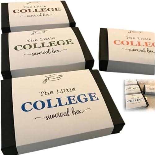 MIGEDY College-Geschenkkarten-Pflegepaket, College-Geschenkkartenbuch, College-Pflegepaket, personalisiertes Geschenk, Geldhalter for College-Studenten (Color : Red)