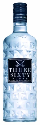 Three Sixty Wodka 6 x 1 Liter Sparpaket Vodka