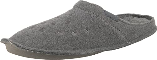 Crocs Unisex-Erwachsene Classic Slipper Flache Hausschuhe, Grau Charcoal 00q), 38/39 EU