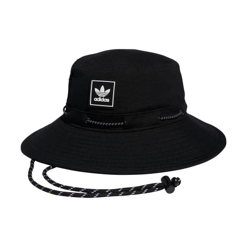 adidas Originals Utility Boonie Bucket Hat, Black/White, One Size