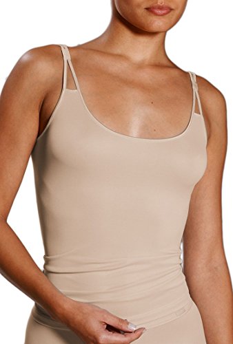 Mey Basics Serie Emotion Damen Spaghetti Tops Weiß 38