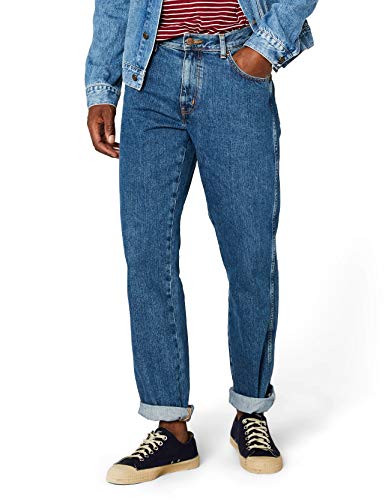Wrangler Herren Texas Contrast' Jeans, Blau (Vintage Stonewash), 44W / 34L